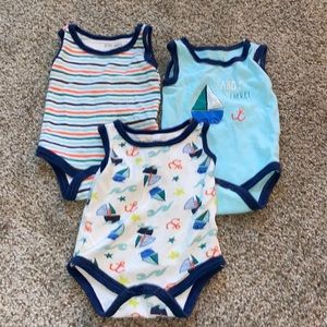 3 pack tank top onesies